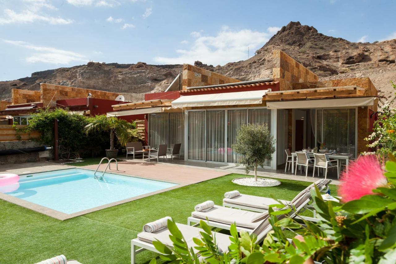 Elle Ocean Villa Gran Canaria Heated Pool Wifi Amadores Buitenkant foto