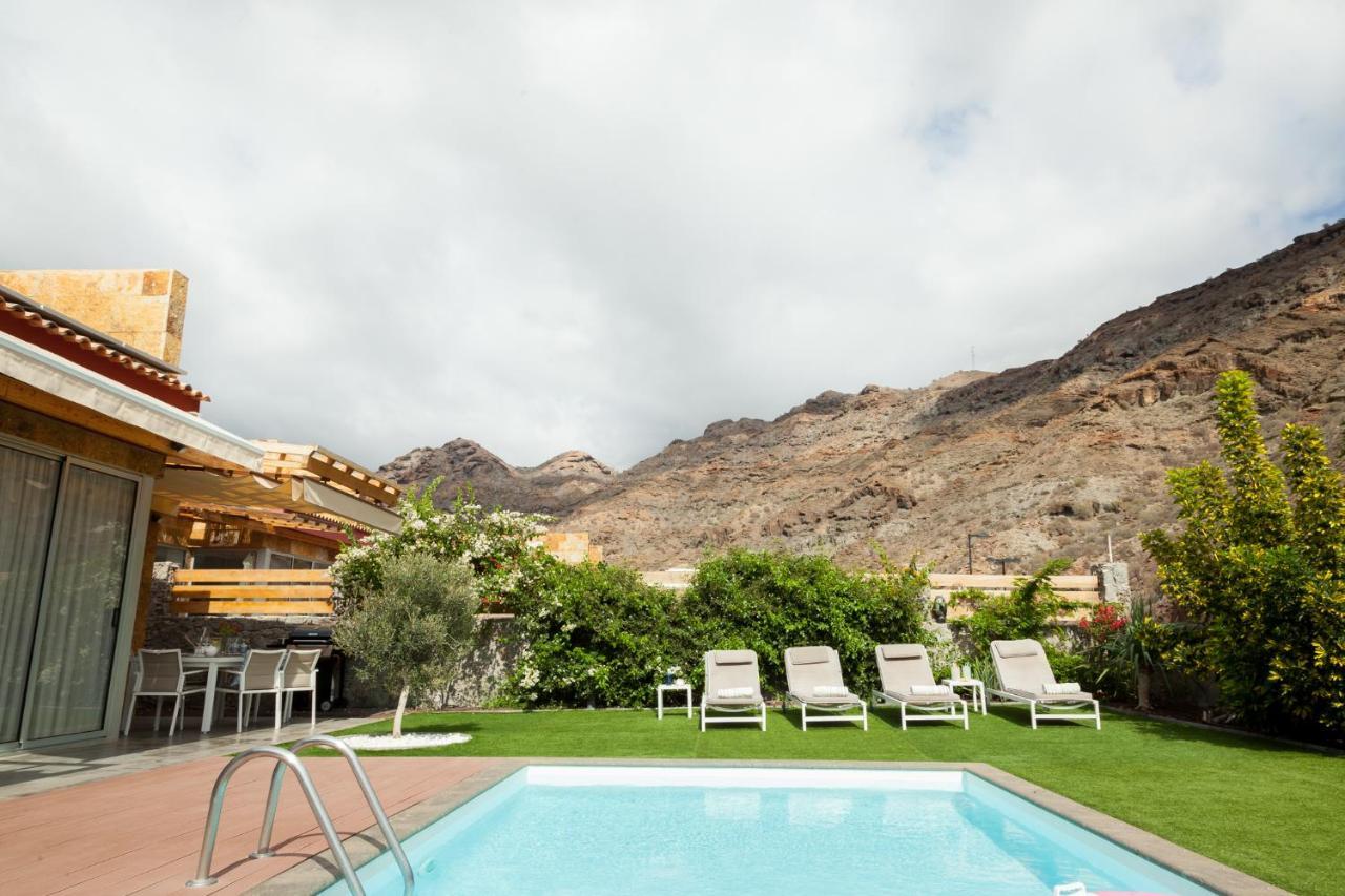 Elle Ocean Villa Gran Canaria Heated Pool Wifi Amadores Buitenkant foto